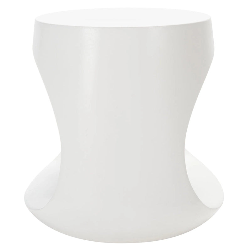 Table d'appoint d'extérieur en béton Geronda SAFAVIEH - 17,72 L x 17,72 P x 17,72 H - 18Lx18Px18H