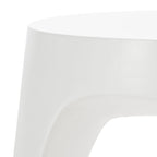 Table d'appoint d'extérieur en béton Geronda SAFAVIEH - 17,72 L x 17,72 P x 17,72 H - 18Lx18Px18H