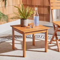 Table pliante d'extérieur Heddine SAFAVIEH - 19Lx19Px16H
