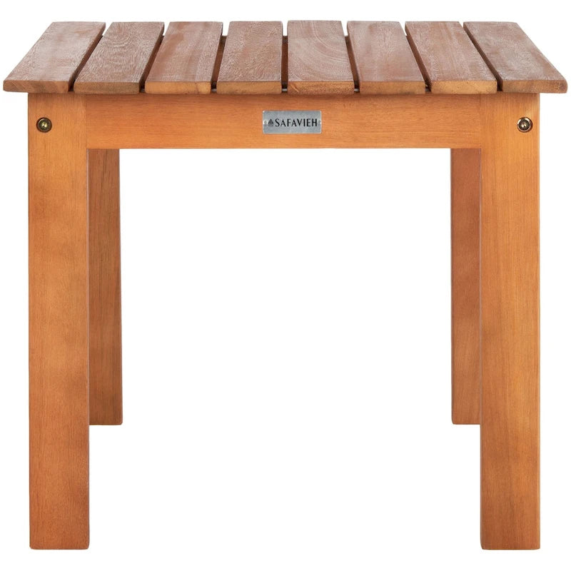 Table pliante d'extérieur Heddine SAFAVIEH - 19Lx19Px16H