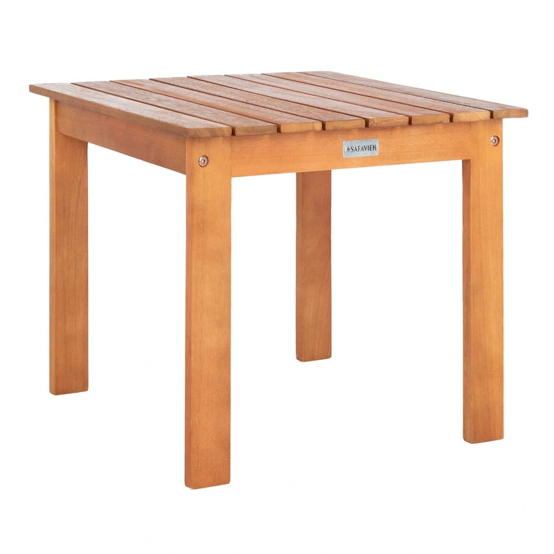 Table pliante d'extérieur Heddine SAFAVIEH - 19Lx19Px16H