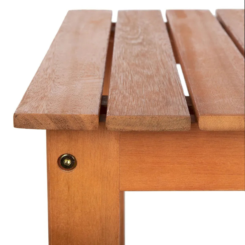 Table pliante d'extérieur Heddine SAFAVIEH - 19Lx19Px16H