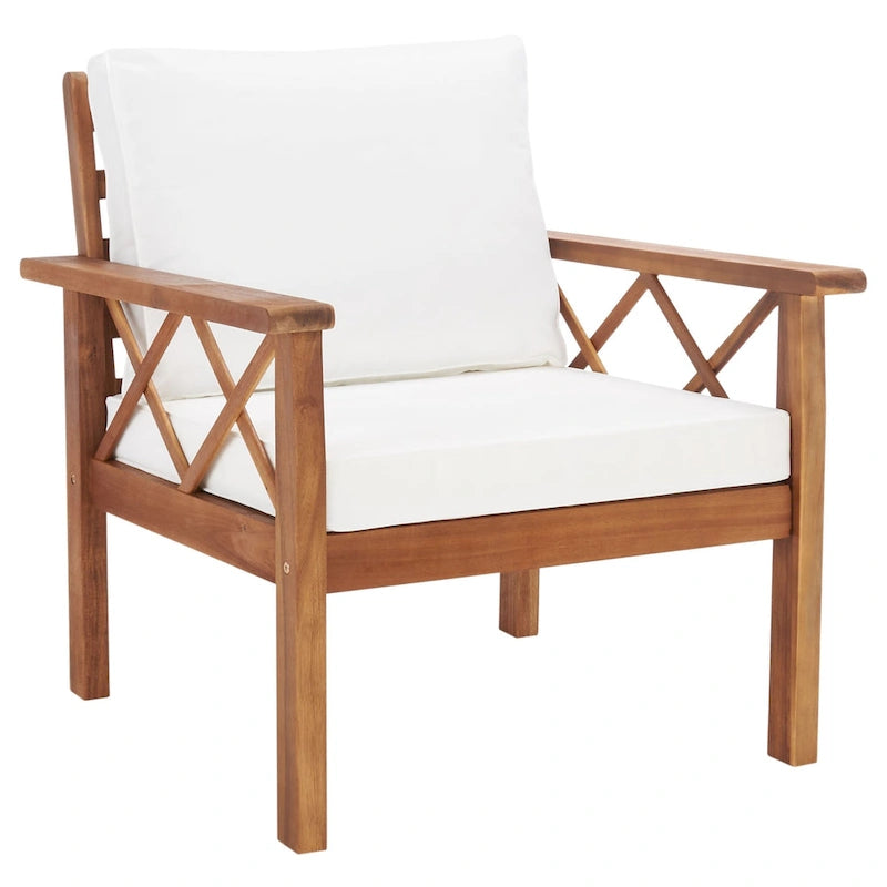 SAFAVIEH Outdoor Unnur Ensemble d'extérieur 6 pièces - 344L x 30P x 28H