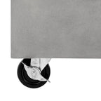 SAFAVIEH Table basse d'extérieur Llio moderne en béton - 31,5 L x 31,5 P x 9,8 H - 32Lx32Px10H