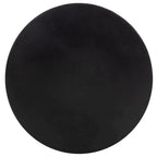 Table d'appoint ronde moderne en béton noir pour l'intérieur/l'extérieur Elektra de SAFAVIEH - 14,9 L x 14,9 P x 17,7 H - 15Wx15Dx18H