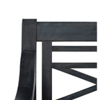 Banc extérieur en bois d'acacia Ruwaydah SAFAVIEH - 70Lx24Px34H