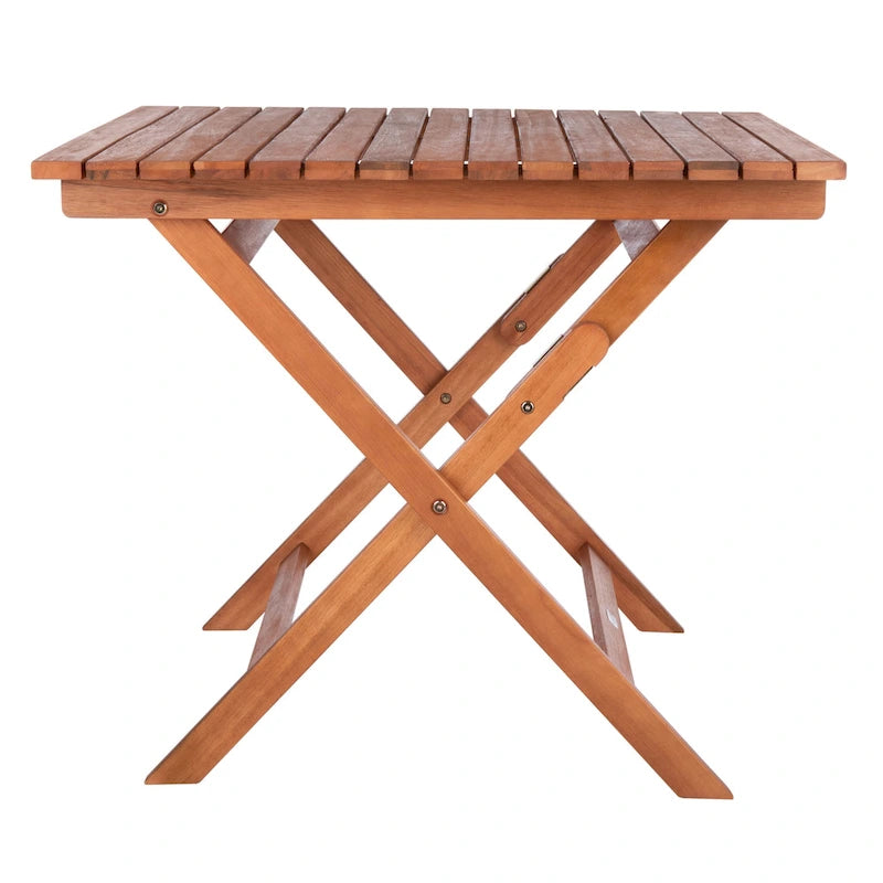 SAFAVIEH Table Pliante d'Extérieur Zvetelina - 35Lx35Px30H