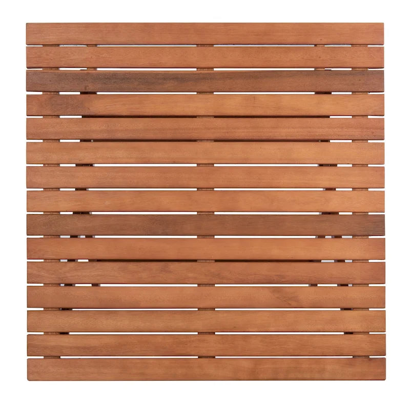 SAFAVIEH Table Pliante d'Extérieur Zvetelina - 35Lx35Px30H