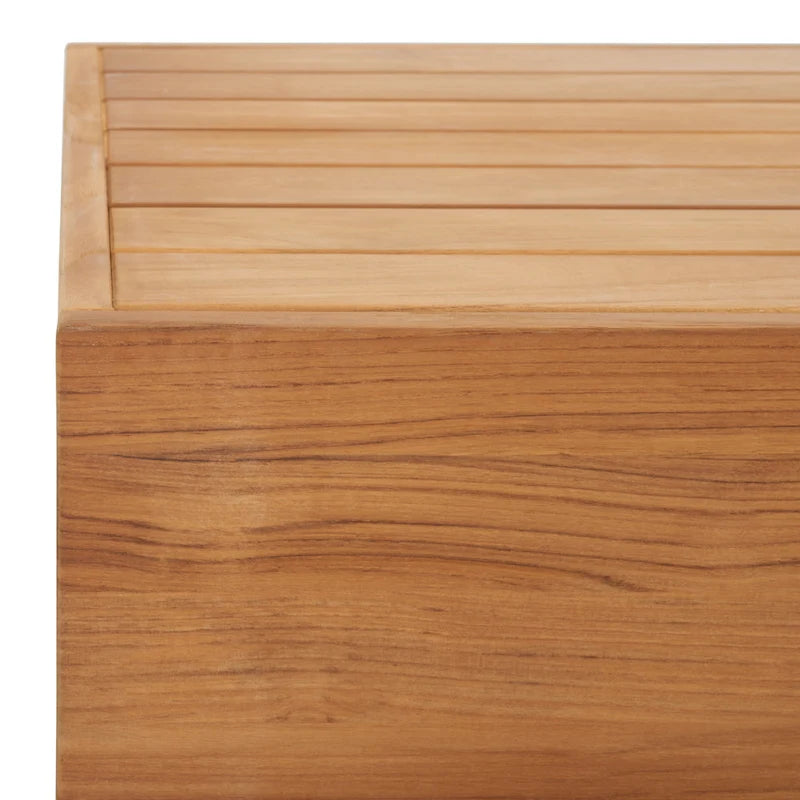 Table basse Clella en teck brésilien SAFAVIEH Couture - 40 po L x 24 po P x 8 po H - 40x24x8H