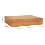 Table basse Clella en teck brésilien SAFAVIEH Couture - 40 po L x 24 po P x 8 po H - 40x24x8H