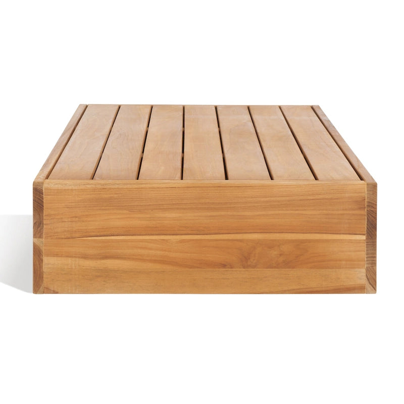 Table basse Clella en teck brésilien SAFAVIEH Couture - 40 po L x 24 po P x 8 po H - 40x24x8H