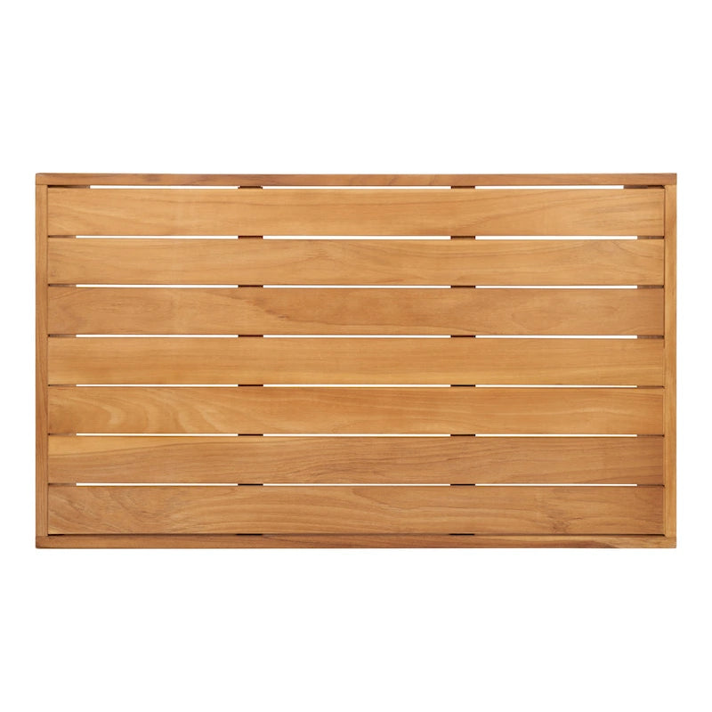 Table basse Clella en teck brésilien SAFAVIEH Couture - 40 po L x 24 po P x 8 po H - 40x24x8H