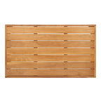 Table basse Clella en teck brésilien SAFAVIEH Couture - 40 po L x 24 po P x 8 po H - 40x24x8H