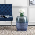 Tabouret de jardin décoratif en céramique SAFAVIEH Carra Ombre