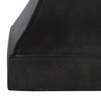 SAFAVIEH Outdoor Selvaggia Table d'appoint d'intérieur/extérieur en béton - 13,7 L x 13,7 l x 17,7 H - 14lx14Px18H