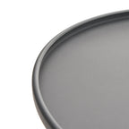Table d'appoint d'extérieur Vida de 16,5 pouces avec pieds en acier par Christopher Knight Home