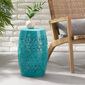 Christopher Knight Home Ruby Table d'appoint en fer ajouré, 30 cm, pour intérieur/extérieur