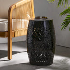 Christopher Knight Home Ruby Table d'appoint en fer ajouré, 30 cm, pour intérieur/extérieur