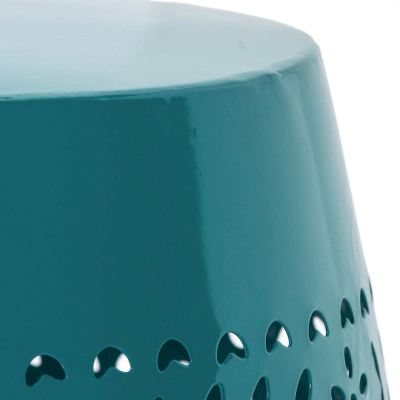 Christopher Knight Home Ruby Table d'appoint en fer ajouré, 30 cm, pour intérieur/extérieur