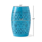 Christopher Knight Home Ruby Table d'appoint en fer ajouré, 30 cm, pour intérieur/extérieur