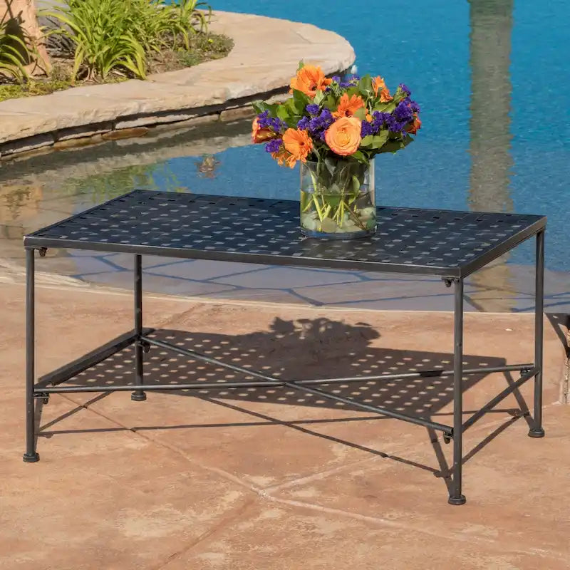 Table basse d'extérieur Petra par Christopher Knight Home