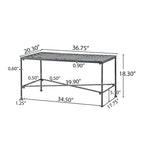 Table basse d'extérieur Petra par Christopher Knight Home