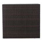 Table basse de rangement d'extérieur en osier Santa Rosa par Christopher Knight Home