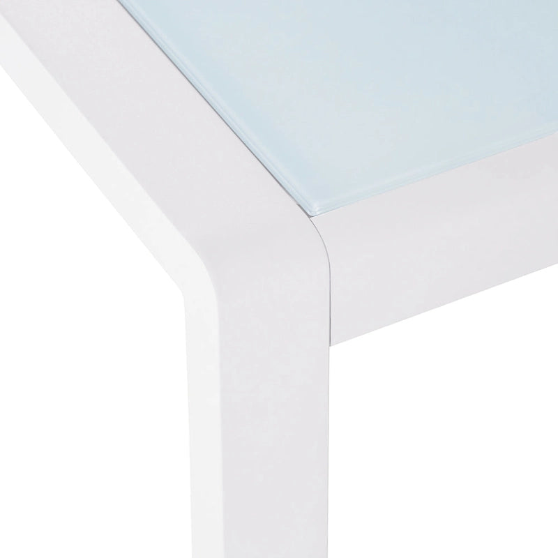 Tables d'appoint extérieures en aluminium Cape Coral (ensemble de 2) par Christopher Knight Home