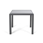 Tables d'appoint extérieures en aluminium Cape Coral (ensemble de 2) par Christopher Knight Home
