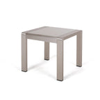 Tables d'appoint extérieures en aluminium Cape Coral (ensemble de 2) par Christopher Knight Home