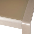 Tables d'appoint extérieures en aluminium Cape Coral (ensemble de 2) par Christopher Knight Home