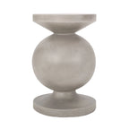 Table d'appoint d'extérieur légère en béton Cayce par Christopher Knight Home