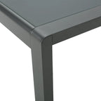 Table basse de jardin rectangulaire en aluminium Cape Coral de Christopher Knight Home