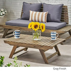 Table basse d'extérieur en bois Sedona de Christopher Knight Home