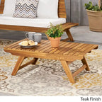 Table basse d'extérieur en bois Sedona de Christopher Knight Home