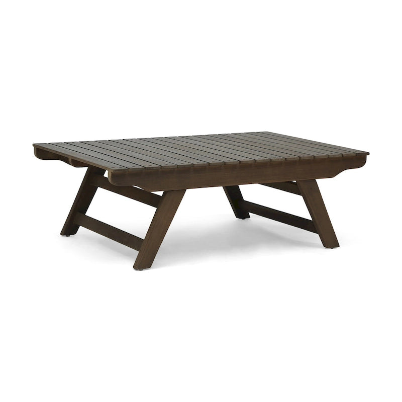 Table basse d'extérieur en bois Sedona de Christopher Knight Home