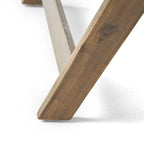 Table basse d'extérieur en bois Sedona de Christopher Knight Home