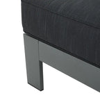 Canapé d'angle extérieur en aluminium Cape Coral de Christopher Knight Home