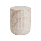 Table d'appoint d'extérieur légère en béton Alcona par Christopher Knight Home