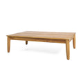 Table basse d'extérieur en bois d'acacia Magnolia de Christopher Knight Home - 39,50 L x 24,25 P x 10,25 H