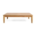 Table basse d'extérieur en bois d'acacia Magnolia de Christopher Knight Home - 39,50 L x 24,25 P x 10,25 H
