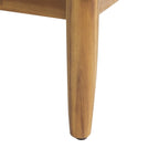 Table basse d'extérieur en bois d'acacia Magnolia de Christopher Knight Home - 39,50 L x 24,25 P x 10,25 H