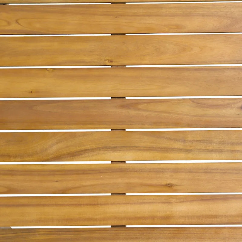 Table basse d'extérieur en bois d'acacia Magnolia de Christopher Knight Home - 39,50 L x 24,25 P x 10,25 H