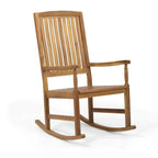 Chaises à bascule en bois d'acacia Arcadia (lot de 2) par Christopher Knight Home