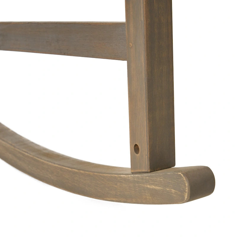 Chaises à bascule en bois d'acacia Arcadia (lot de 2) par Christopher Knight Home