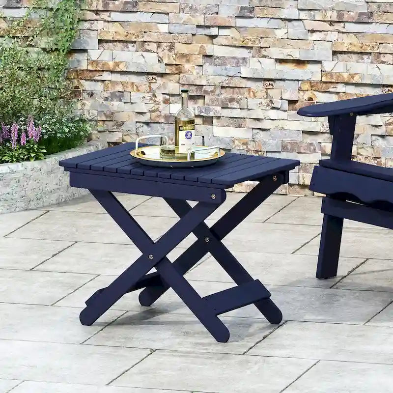 Christopher Knight Home Malibu Outdoor Folding Side Table