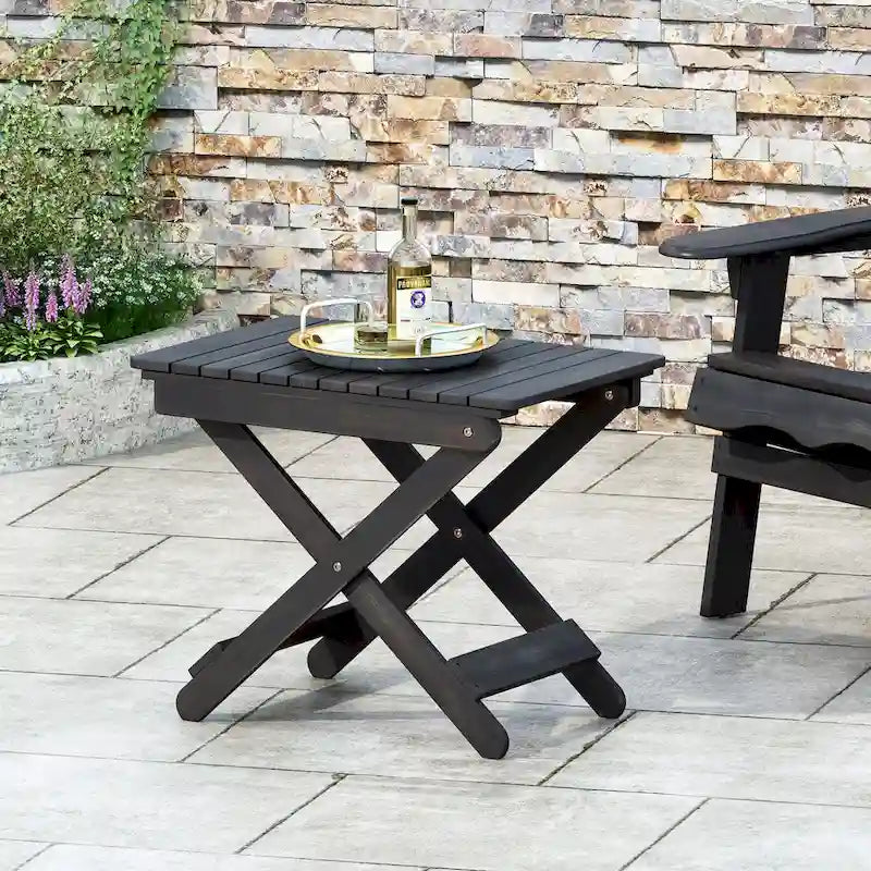 Christopher Knight Home Table d'appoint pliante d'extérieur Malibu