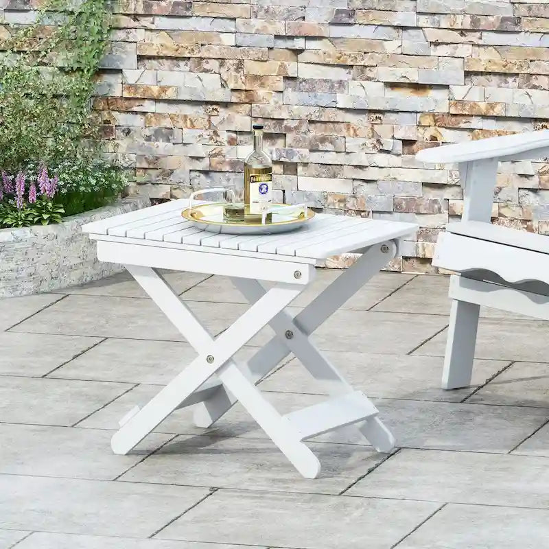 Christopher Knight Home Table d'appoint pliante d'extérieur Malibu