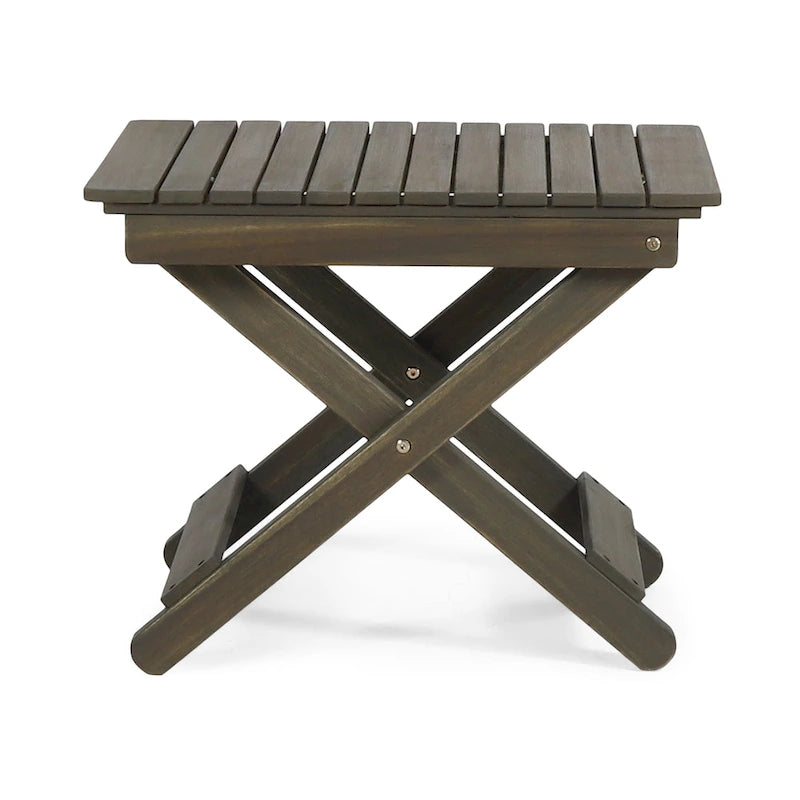 Christopher Knight Home Table d'appoint pliante d'extérieur Malibu