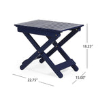 Christopher Knight Home Table d'appoint pliante d'extérieur Malibu